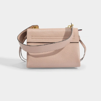 Shop Valentino Small Vring Shoulder Bag In Beige