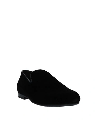 Shop Jimmy Choo Loafers In Black