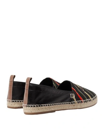 Shop Loewe Espadrilles In Black