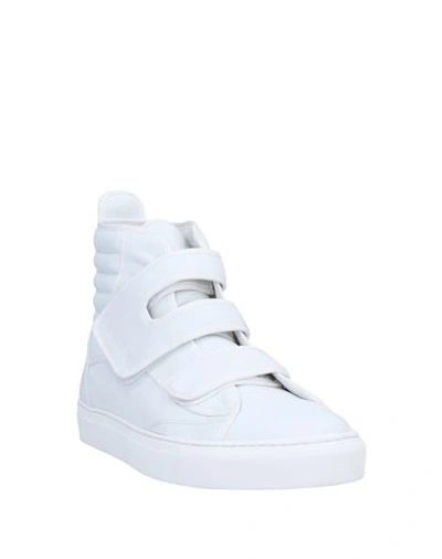 Shop Raf Simons Sneakers In White