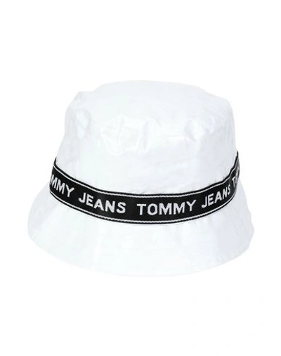 Shop Tommy Jeans Hat In White