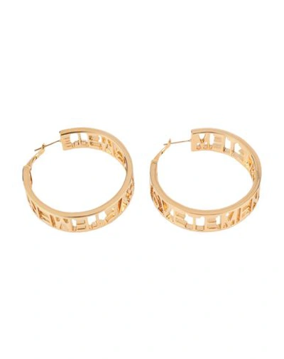 Shop Vetements Woman Earrings Gold Size - Metal