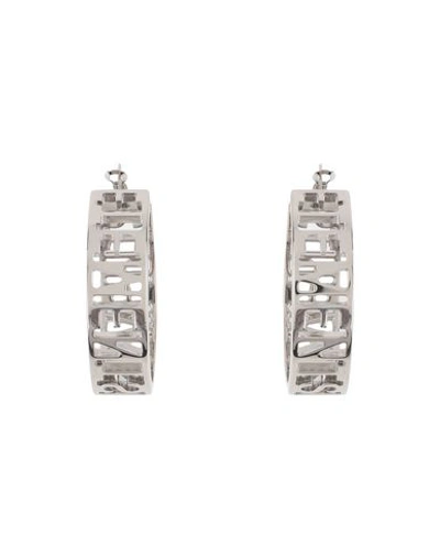 Shop Vetements Woman Earrings Silver Size - Metal