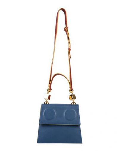 Shop Marni Cross-body Bags In Blue