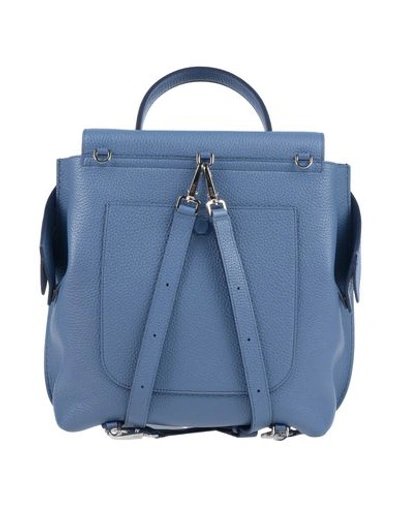 Shop Tod's Backpack & Fanny Pack In Pastel Blue