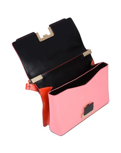 Shop Roger Vivier Shoulder Bag In Coral