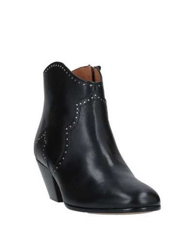 Shop Isabel Marant Ankle Boots In Black