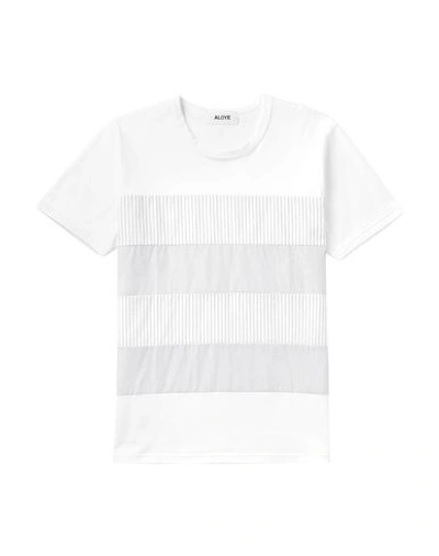 Shop Aloye T-shirt In White