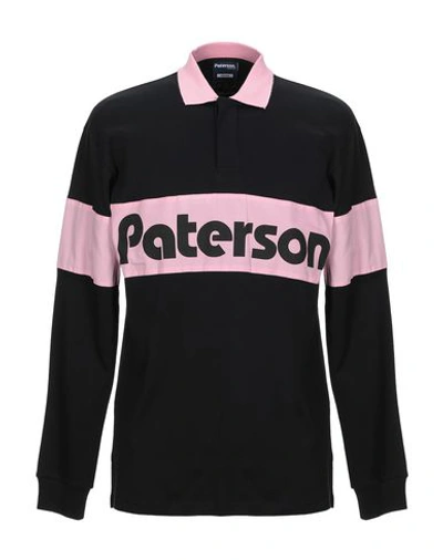 Shop Paterson Polo Shirt In Black