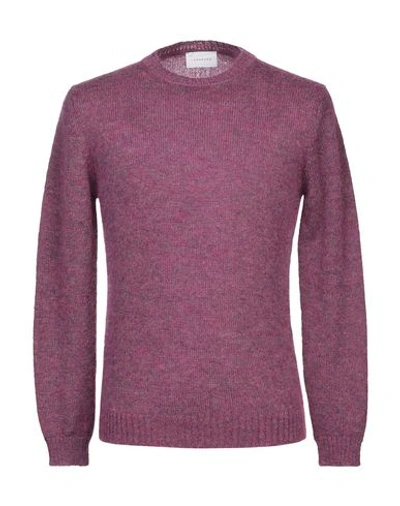 Shop Low Brand Sweaters In Garnet