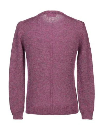 Shop Low Brand Sweaters In Garnet