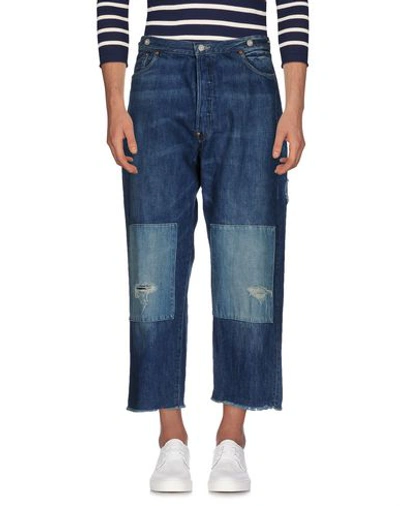 Shop Levi's Denim Pants In Blue