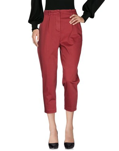 Dondup Pants In Red