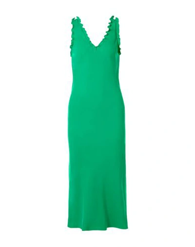 Shop Tibi Midi Dresses In Green