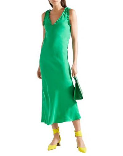 Shop Tibi Midi Dresses In Green