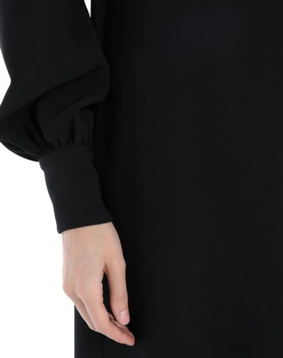 Shop Rochas Midi Dress In Black