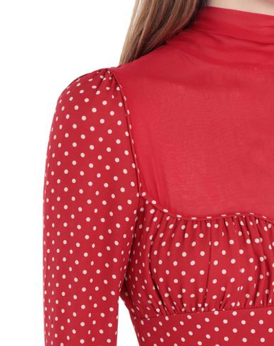 Valentino Midi Dresses In Red