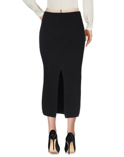 Shop Calvin Klein 205w39nyc Midi Skirts In Black