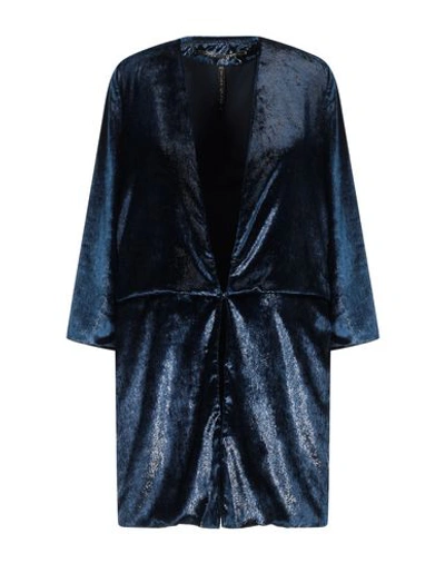 Shop Manila Grace Woman Blazer Navy Blue Size 4 Polyester