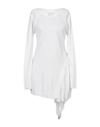 Shop Atos Lombardini Sweater In White