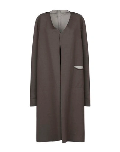 Shop Rick Owens Cardigan In Lead