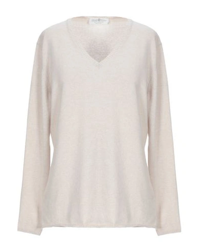 Shop Della Ciana Cashmere Blend In Beige