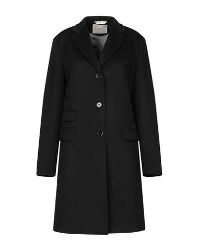 Shop Bottega Martinese Coat In Black