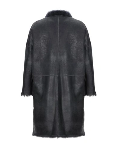 Shop Delan Coats In Steel Grey