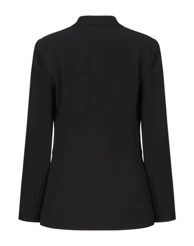 Shop Versace Blazer In Black