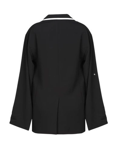 Shop Versace Blazer In Black