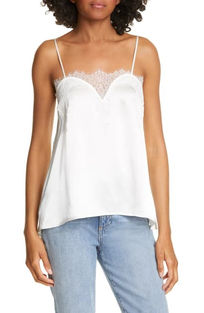 Shop Cami Nyc The Sweetheart Silk Charmeuse Camisole In White