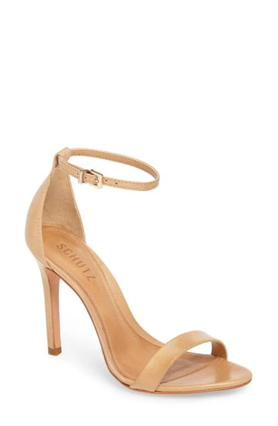 Shop Schutz 'cadey Lee' Sandal In Lightwood Leather