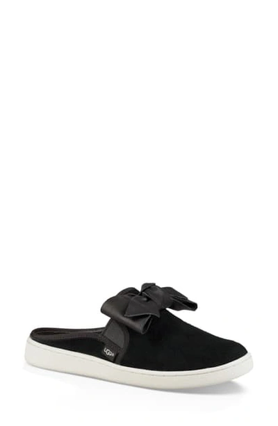 Shop Ugg Ida Mule Sneaker In Black Suede