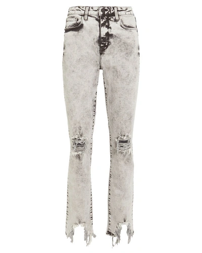 Shop L Agence Highline Skinny Jeans In Grey
