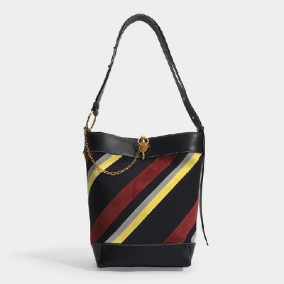 Shop Jw Anderson Keyts Tote Bag In Black