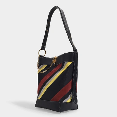 Shop Jw Anderson Keyts Tote Bag In Black