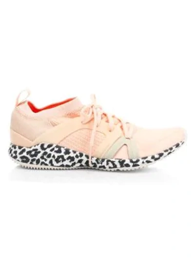 Shop Adidas By Stella Mccartney Women's Crazytrain Pro Sneakers In Peach