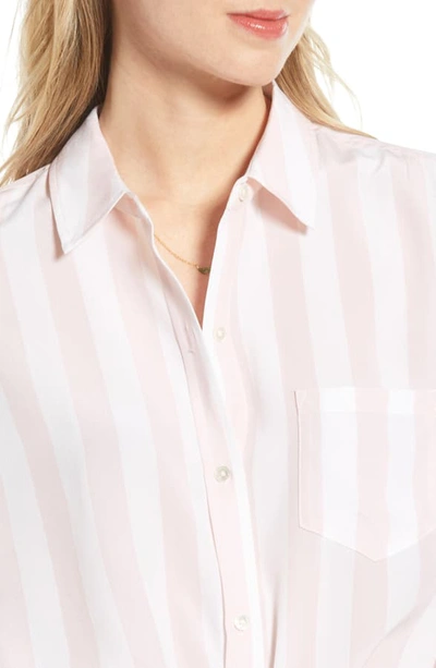 Shop Rails Kate Print Shirt In Peony Stripe