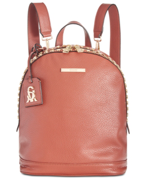 steve madden cognac backpack