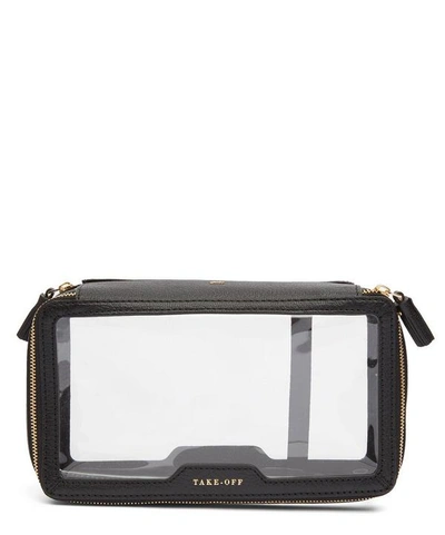 Shop Anya Hindmarch Take-off In-flight Case In Black