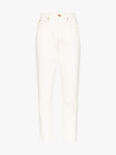 Shop Slvrlake Beatnik Skinny Jeans In White