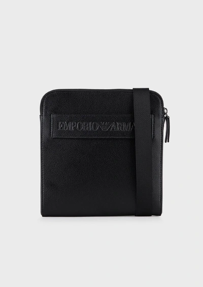 Shop Emporio Armani Crossbody Bags - Item 45474135 In Black