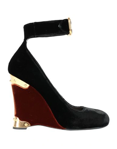 Shop Prada Pump In Black