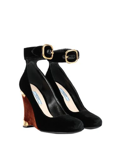 Shop Prada Pump In Black