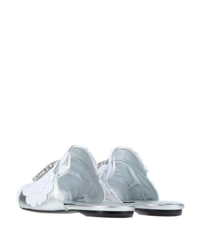 Roger Vivier Sandals In Silver