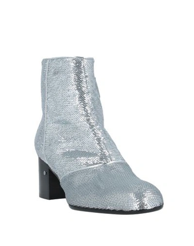 Shop Laurence Dacade Ankle Boots In Silver