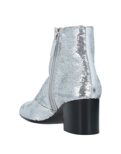 Shop Laurence Dacade Ankle Boots In Silver