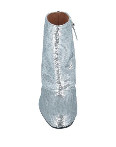 Shop Laurence Dacade Ankle Boots In Silver