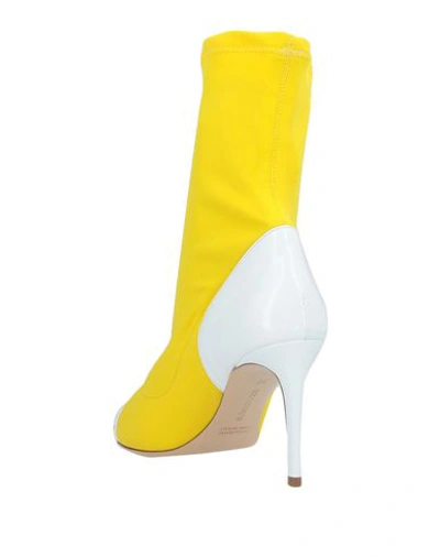 Shop Aldo Castagna Ankle Boots In Yellow