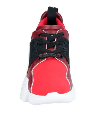 Shop Givenchy Sneakers In Red